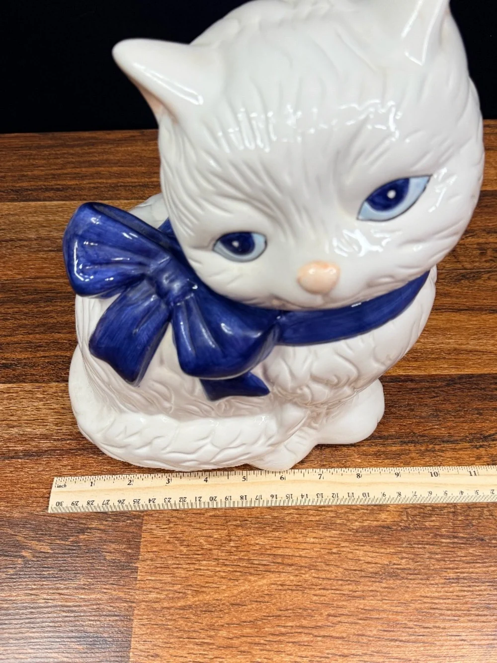 White Cat Cookie Jar